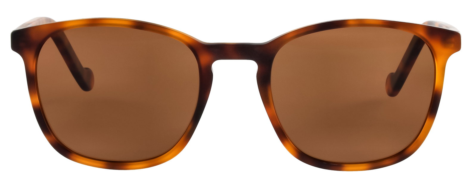 Das Bild zeigt die Kindersonnenbrille 722112 in havanna matt von vorne.